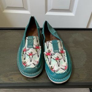 Arita turquoise cruiser shoes. Worn twice